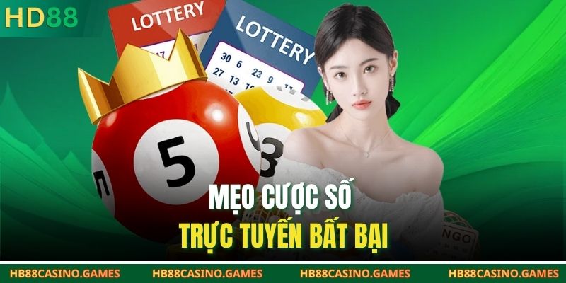 Mẹo cược số trực tuyến bất bại
