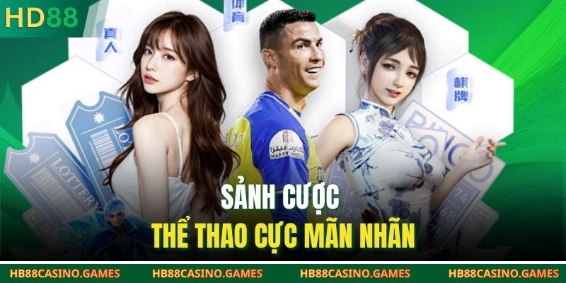 Sảnh cược thể thao cực mãn nhãn
