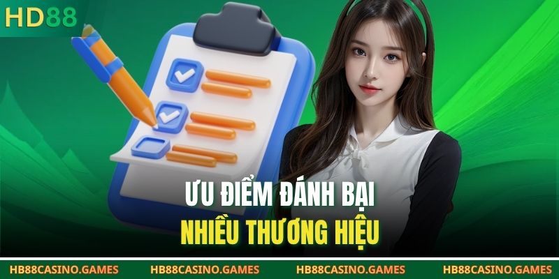 Ưu điểm đánh bại nhiều thương hiệu